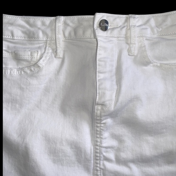 SAM EDELMAN WHITE DENIM SKIRT - Picture 4 of 7